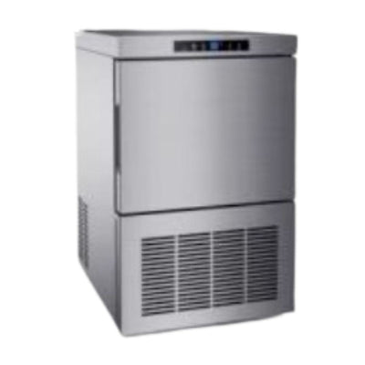 Fabrica de Hielo Migsa HB-25, producción 25 kg por día, en acero inoxidable.