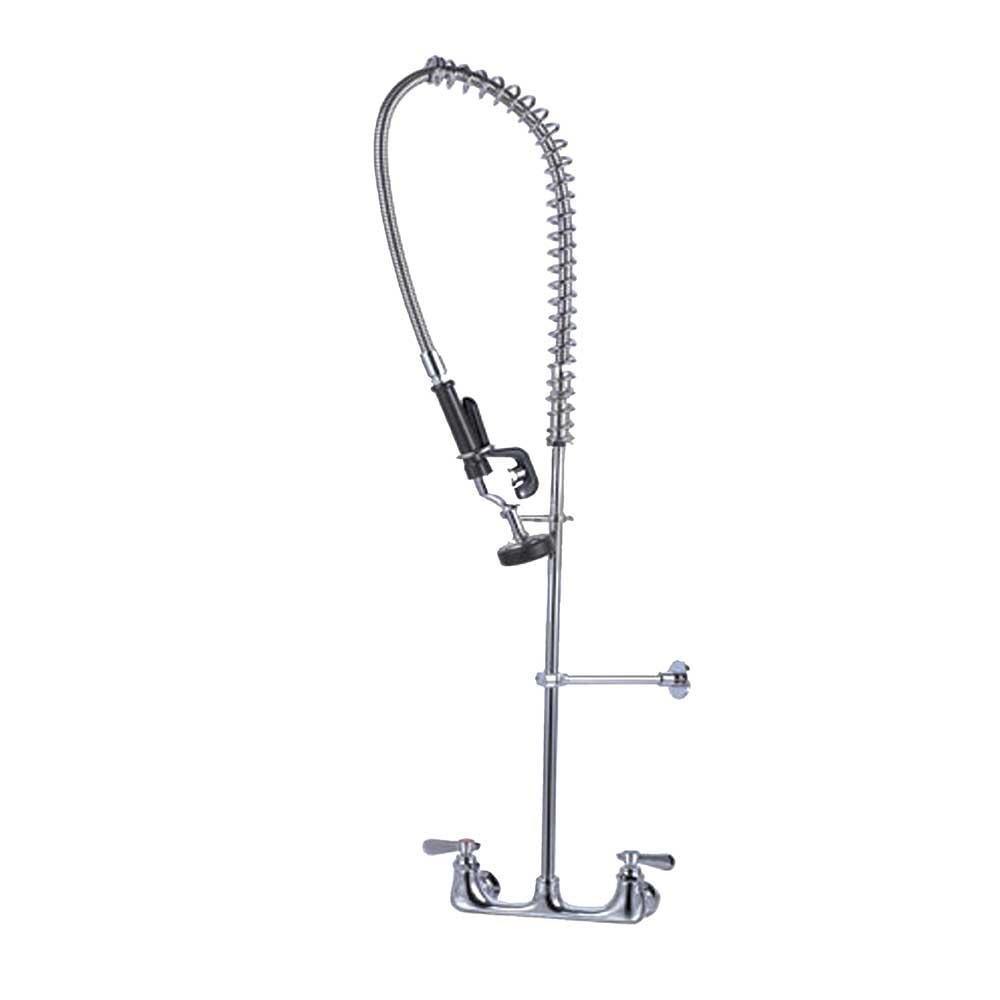 Manguera Prelavado Migsa BXF-A6, tubo de 18”, en acero inoxidable.