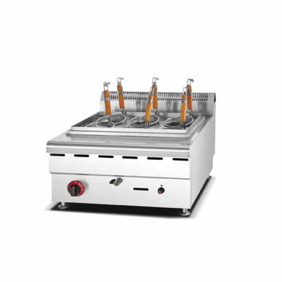Cocedor Migsa HGL-610, gas, en acero inoxidable.