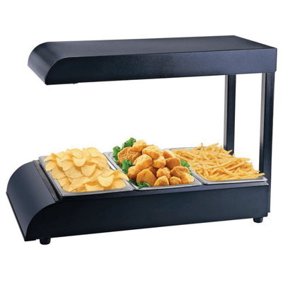 Migsa LT-03 Exhibidor de Alimentos Abierto Termico, 64.1 x 33 x 44.8 cm.