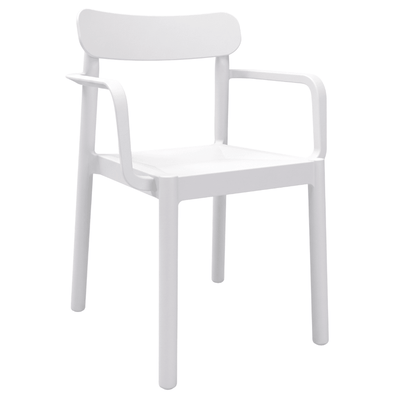 Silla con brazos Resol Elba Armchair de polipropileno inyectado apilable en varios colores