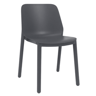 Silla monobloque Resol One de polipropileno y fibra de vidrio con protección UV en varios colores