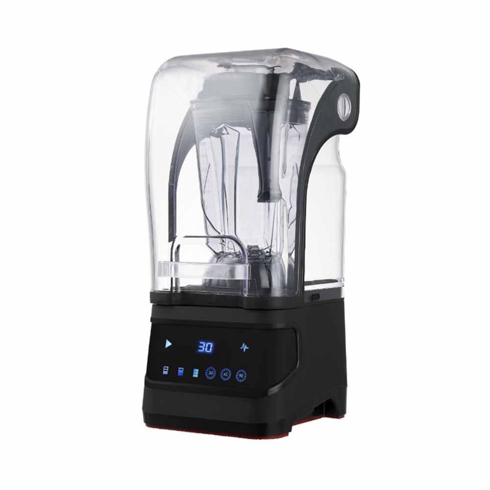 Migsa Licuadora comercial digital bajo nivel ruido, aspas especiales de acero inoxidable, capelo de acrílico, bastón empujador, botón encendido y apagado, base de policarbonato, capacidad 2.5 litros. Ideal para Frapuchinos, smoothies, salsas, licuados, hielo, etc. Envíos seguros a todo México. Cotiza hoy mismo.