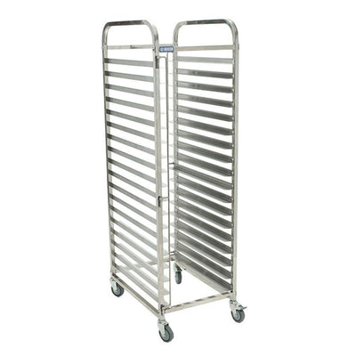 Migsa Bn-T01 Carro Espiguero Guias 18 Charolas Acero Inoxidable Gris-Anaquel-Migsa-Migsa Bn-T01 Carro Espiguero Guias 18 Charolas Acero Inoxidable Gris Charolas Tubular Aluminio Porta Pan Dulce Salado Bolillo Birote Panaderia Insumos Multiusos Ingredientes Pizza Pizzeria Reposteria Restaurante Restoran Platillos Pasteleria -KitchenMax Store