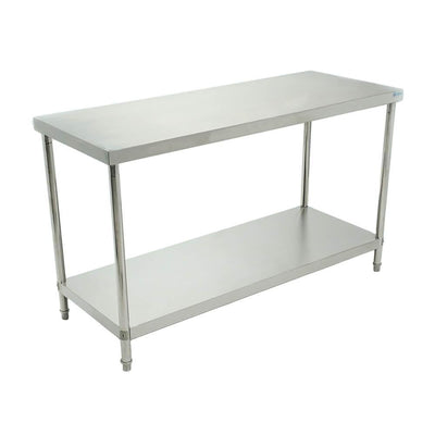 Migsa Bn-w03/150 Mesa Trabajo En Isla Acero Inoxidable-Mesa de Trabajo-Migsa-Migsa Bn-w03/150 Mesa Trabajo En Isla Acero Inoxidable Mesa Trabajo Acero Inoxidable Amasar Restaurantes Laboratorios consultorios Cocinas Reposteria Mobiliario Entrepaño -KitchenMax Store