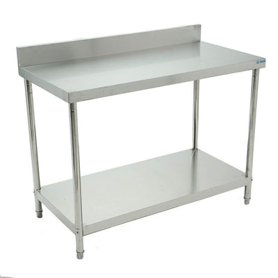 Migsa Bn-w04/120 Mesa Trabajo Lambrín. Soporte Inferior. Acero Inoxidable. 120 cm-Mesa de Trabajo-Migsa-Migsa Bn-w04/120 Mesa Trabajo Lambrín. Soporte Inferior. Acero Inoxidable. 120 cm Mesa Trabajo Acero Inoxidable Amasar Restaurantes Laboratorios consultorios Cocinas Repostería Mobiliario Entrepaño -KitchenMax Store