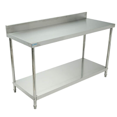 Migsa Bn-w04/150 Mesa Trabajo Lambrín Ensamblable con Soporte Inferior. Acero Inoxidable. 150 cm-Mesas de trabajo-Migsa-Migsa Bn-w04/150 Mesa Trabajo Lambrín Ensamblable con Soporte Inferior. Acero Inoxidable. 150 cm Mesa Trabajo Acero Inoxidable Amasar Restaurantes Laboratorios consultorios Cocinas Reposteria Mobiliario Entrepaño Pizzerias Hoteles-KitchenMax Store