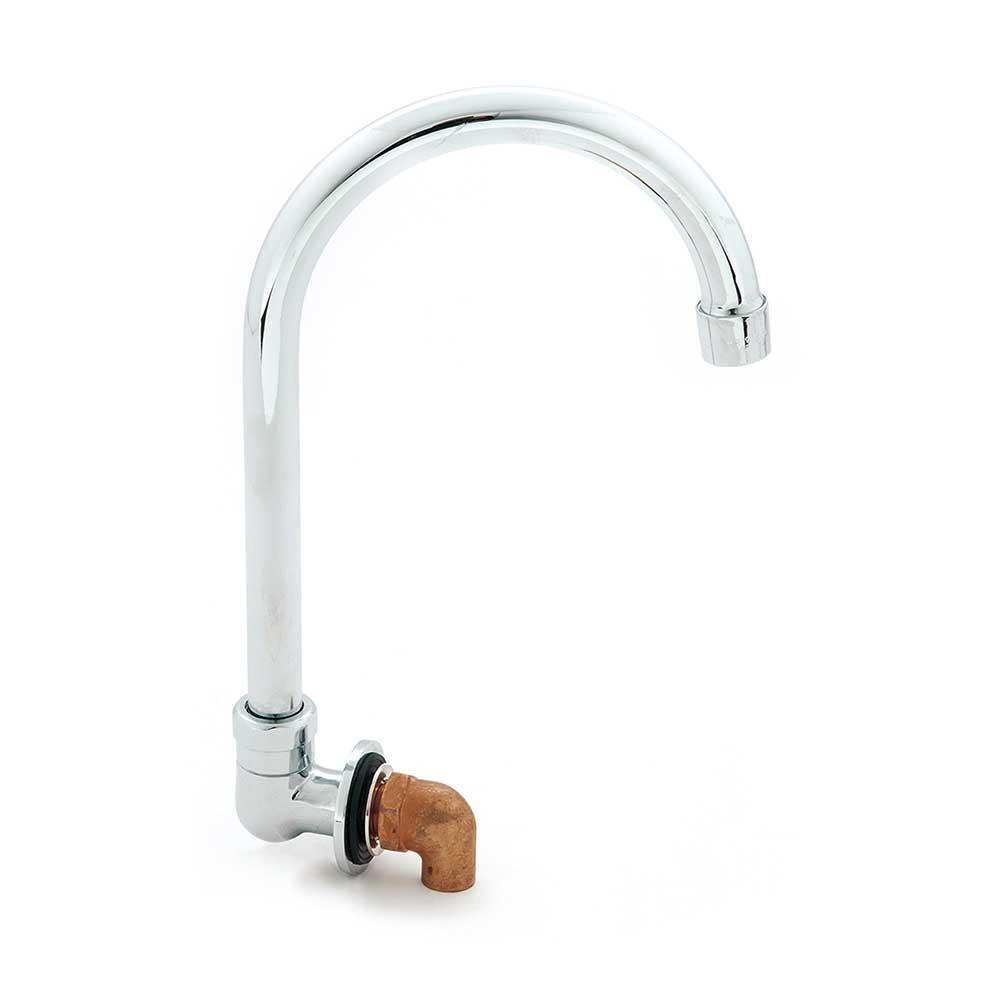 Migsa Bxf-N75G Cuello De Ganso De Pared (Universal)-Llaves Mezcladoras-Migsa-Migsa Bxf-N75G Cuello De Ganso De Pared (Universal) Cuello De Ganso Agua Laboratorio Restaurante Quirófano Hospital Consultorio Lavamanos-KitchenMax Store
