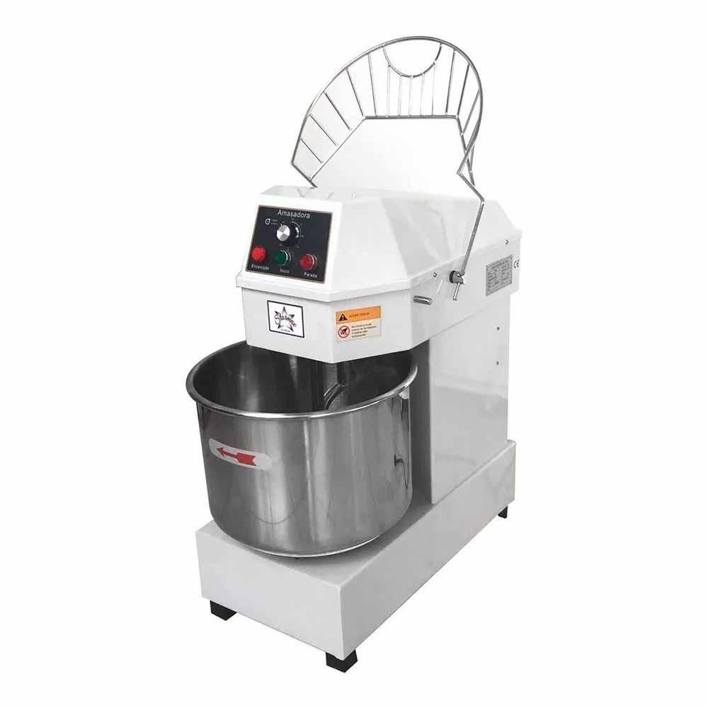 Migsa Hd-40A-110 Amasadora Comercial Industrial. Ideal para amasar harina, mezcla para pan, postres, hornear, cocinar, para banquetes, industriales, para cocinas industriales, comedores, comedores industriales, hornear, para negocio, panadería, repostería, etc. Envíos seguros a todo México. Cotiza hoy mismo.