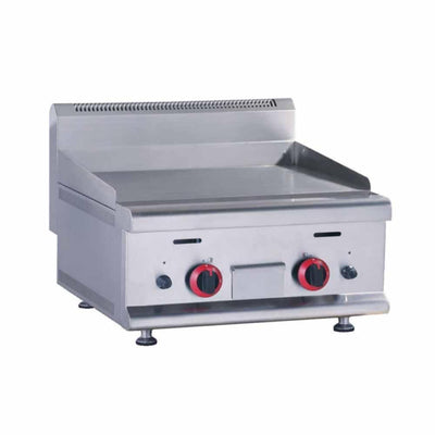 Migsa Hgr-606 Plancha Frente 60 cm Gas 2 Controles Acero Inoxidable Gris-Planchas-Migsa-Migsa Hgr-606 Plancha Frente 60 cm Gas 2 Controles Acero Inoxidable Gris Cocina Restaurante Hotel Hogar Industriales Negocio Food Truck Fonda Tacos Dorados Tortas Sandwiches Paninis Tortillas Hot Dogs Tacos Barbacoa Teriyaki Teppanyaki-KitchenMax Store