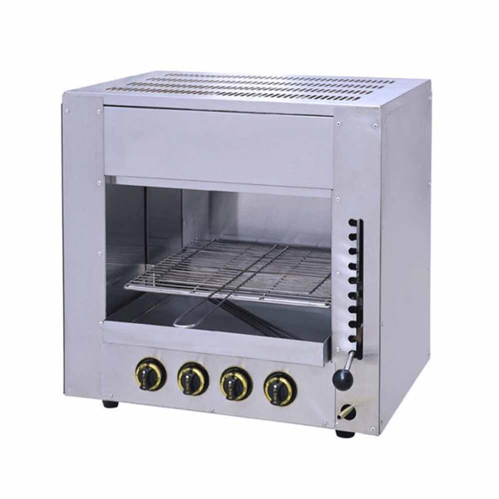 Migsa Hgs-14 Salamandra Gas Gatillo 10 Posiciones 4 Quemadores-Salamandras / Gratinadoras-Migsa-KitchenMax Store
