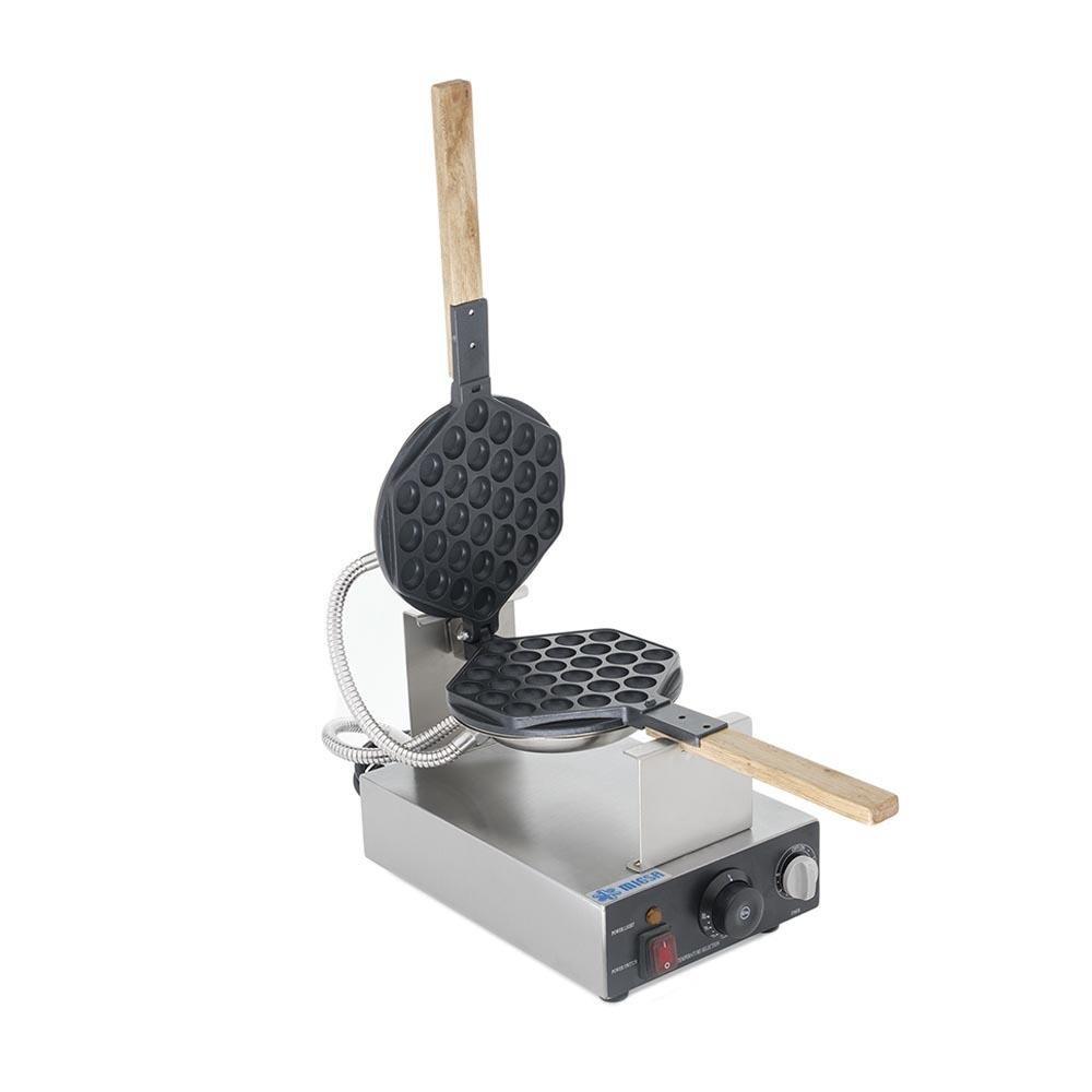 Migsa Hk-Q1 Wafflera De Burbuja Eléctrica Acero Inoxidable Termostato 120 V-Wafleras-Migsa-KitchenMax Store