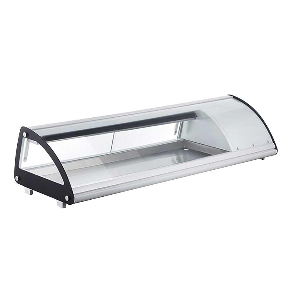 Migsa Rts-63L Vitrina Refrigerada Para Sushi Mostrador. 130.7 cm. 63 Lt / 2.22 pies - 120 V-Vitrinas Refrigeradas-Migsa-KitchenMax Store