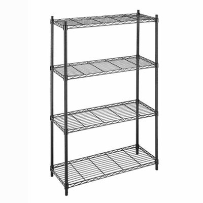 Migsa Yg-2436Wr4 Anaquel Mediano 4 Entrepaños Alambron Pintura Epóxica Gris-Anaquel-Migsa-Migsa Yg-2436Wr4 Anaquel Mediano 4 Entrepaños Alambron Pintura Epóxica Gris Restaurante Cafeteria Cocina Estante Trastes Bar Alacena Ingredientes Insumos Almacen Productos Mercancia Especias -KitchenMax Store