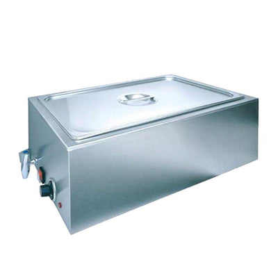 Migsa Zck165At-1 Baño Maria Rectangular 1 inserto Acero Inoxidable-Baños María / Chafers-Migsa-Migsa Zck165At-1 Baño Maria Rectangular 1 inserto Acero Inoxidable Restaurante Comedor Comida Buffet Guisados Guisos Platillos Comida Hotel Banquete-KitchenMax Store