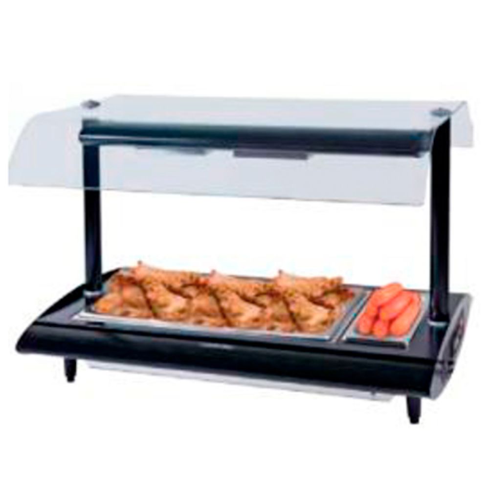 Migsa LT-01 Exhibidor Abierto Termico Alimentos. Ideal para restaurante, cocina, cocina industrial, comedor, comedor industrial, banquetes, refrigerar, exhibidora, conservar, etc. Envíos seguros a todo México. Cotiza hoy mismo.