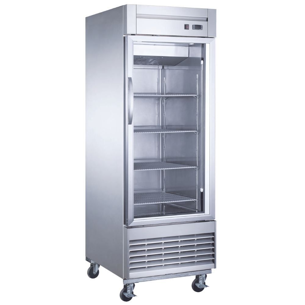 Migsa UR-27F-1G Congelador Vertical 1 Puerta Cristal Acero Inoxidable. Ideal para restaurante, cocina, cocina industrial, comedor, comedor industrial, banquetes, refrigerar, bebidas, alimentos, cremería, carnicería, , conservar, etc. Envíos seguros a todo México. Cotiza hoy mismo.