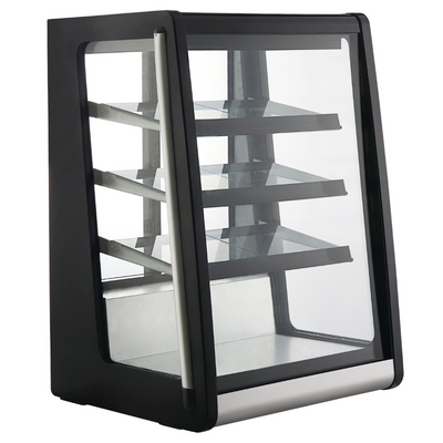 MIGSA RTW129L | Vitrina | Postres Alimentos Panadería | Exhibidora Sobre Mesa | Espacios Reducidos | 62.4 cm | Zona de Alimentos Refrigerados Pastelería Repostería Tienda Abarrotes Carnicería Alimentos Refrigerados Pasteles Postre Tienda