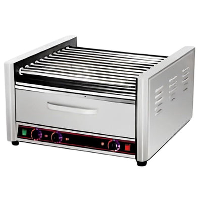 Asador Migsa HHD-09A, asador frente 46 cm, en acero inoxidable.