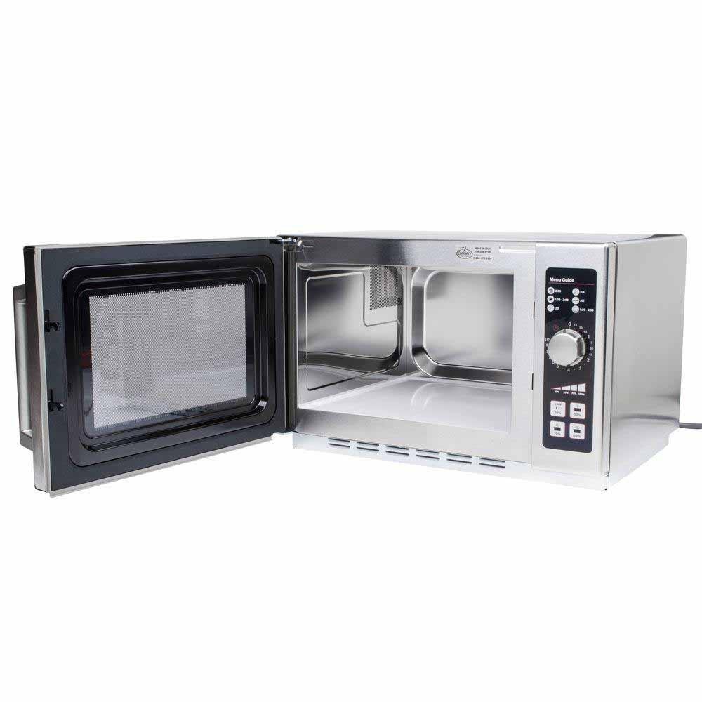 Horno Amana RCS10DSE, en acero inoxidable.