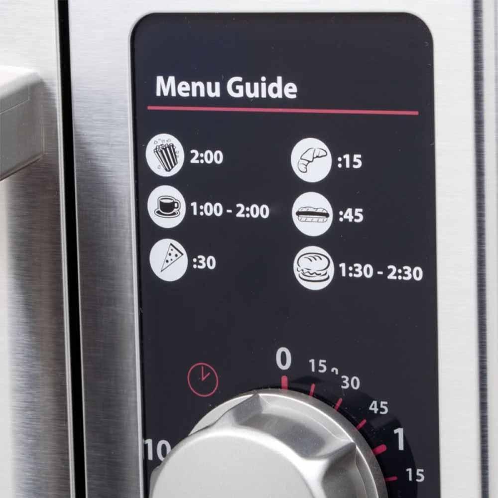 Horno Amana RCS10DSE, en acero inoxidable.