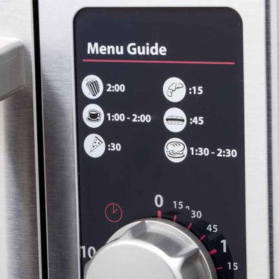 Horno Amana RCS10DSE, en acero inoxidable.