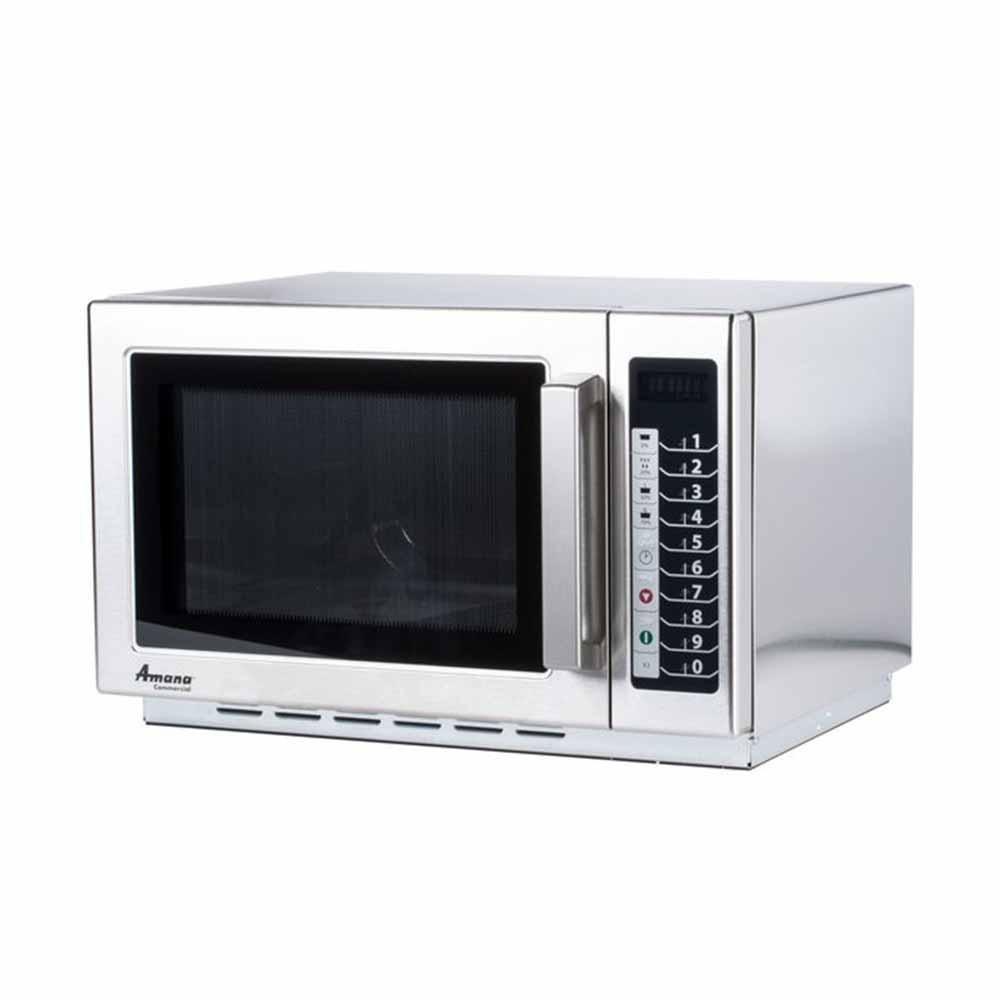 Horno Amana RCS10TS, en acero inoxidable.