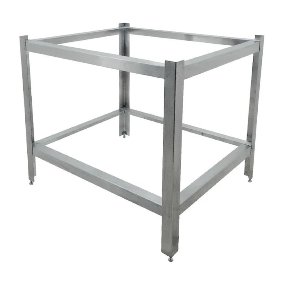 Base Migsa Base, base para equipos de cocina, en acero inoxidable.