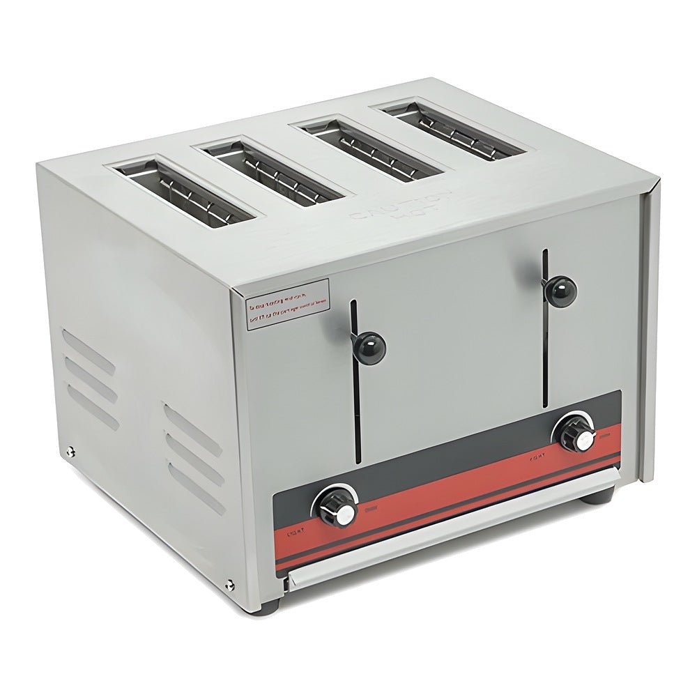Migsa Ct-120 Tostador De Pan Comercial 4 Rebanadas Acero Inoxidable 120 V, 8.5 kg.