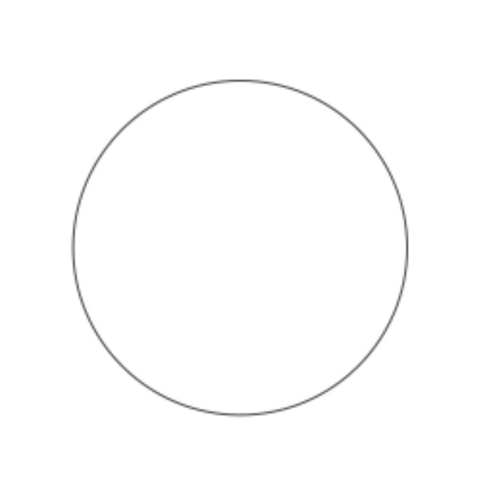 Cubierta para mesa Labenze Durolight 160-DDI80 circular de 80 cm de diámetro en varios colores