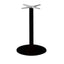 Base baja circular LABENZE D54/H73 para mesa con columna redonda de aluminio y acero galvanizado
