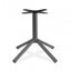 Base LABENZE NEMO para mesa de aluminio de cuatro puntas con columna cuadrada