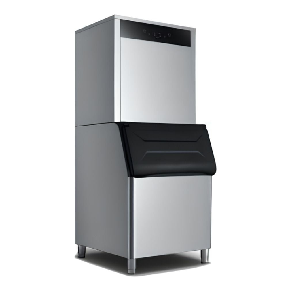 Fabrica de Hielo Migsa HB-160F, 160 kilos, en acero inoxidable.