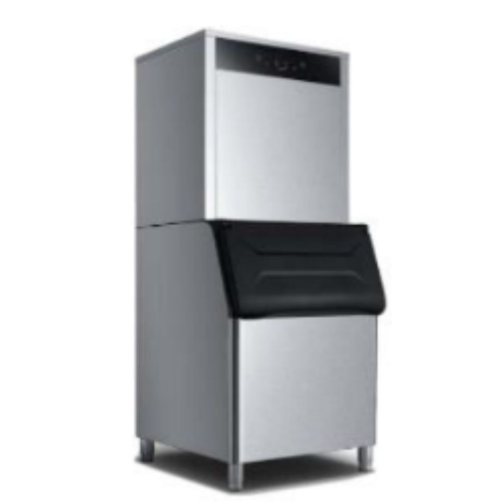 Fabrica de Hielo Migsa HB-230F, 230 kg, en acero inoxidable.