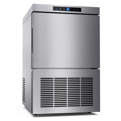 Fabrica de Hielo Migsa HB-60, producción 60 kg por día, en acero inoxidable.