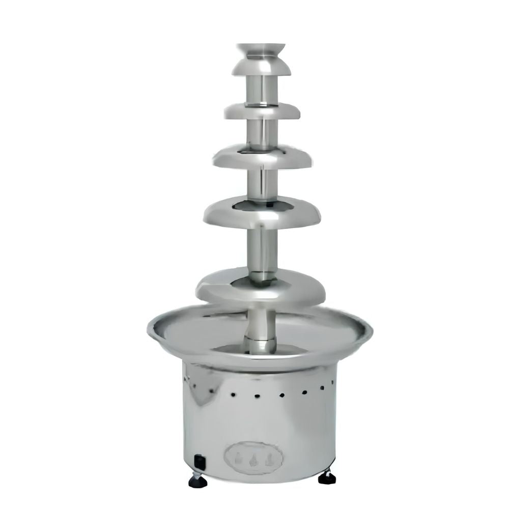 Fuente de Chocolate Migsa CF44A, 5 kilos, en acero inoxidable.
