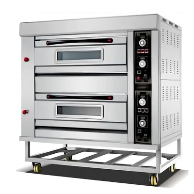Horno Migsa HGO-26, gas, en acero inoxidable.