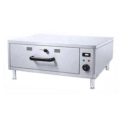 Migsa HW-81, calentador de alimentos, en acero inoxidable.