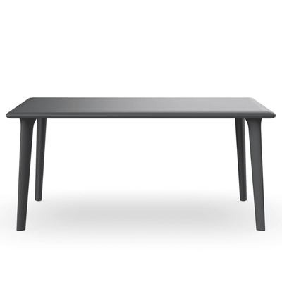 Mesa RESOL NEW DESSA rectangular con sobre de polipropileno y estructura de acero anticorrosivo en varios colores