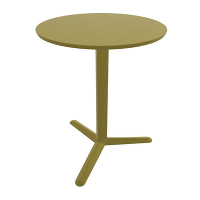 Mesa para negocios Labenze Arket 160-08600 con cubierta de acero y columna de aluminio de tres puntas