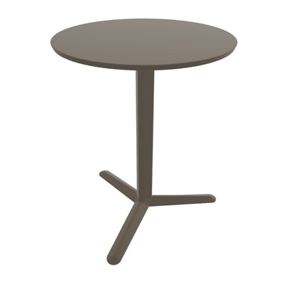Mesa para negocios Labenze Arket 160-08600 con cubierta de acero y columna de aluminio de tres puntas