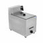 Freidora Migsa BN-71, freidora 1 tina 1 canastilla, en acero inoxidable.