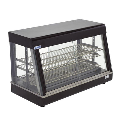 Vitrina Migsa BN-900R, 90 cm, en acero inoxidable.