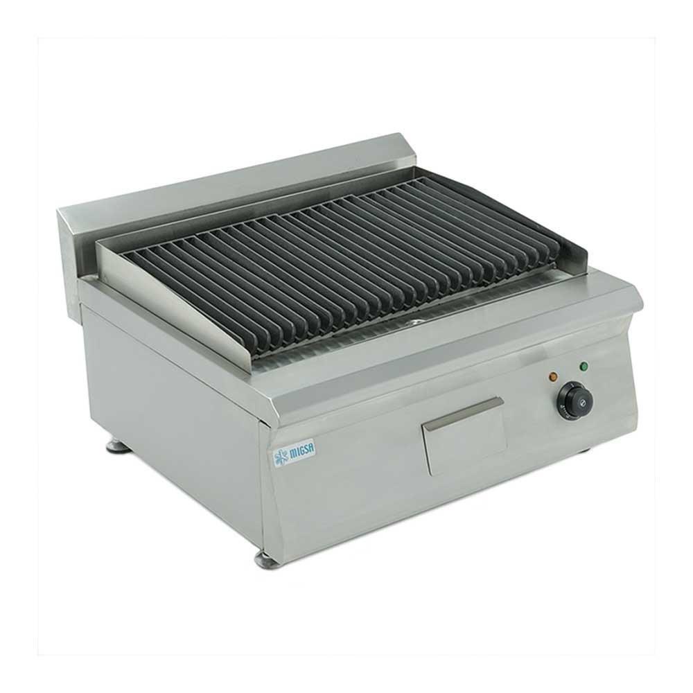 Asador Migsa BN600-E606, asador 65 cm, en acero inoxidable.