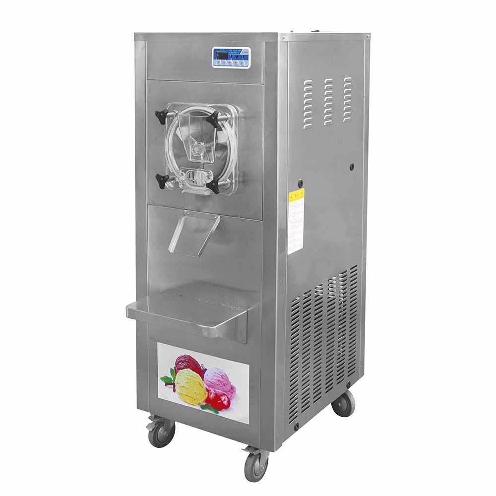 Máquina de Helado Migsa BQY-N40, 40 litros por hora, en acero inoxidable.