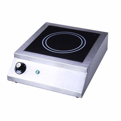 Parrilla Migsa CHS-1, parrilla 1 quemador termostato, en acero inoxidable.