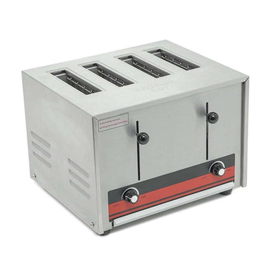 Migsa Ct-120 Tostador De Pan Comercial 4 Rebanadas Acero Inoxidable 120 V, 8.5 kg.