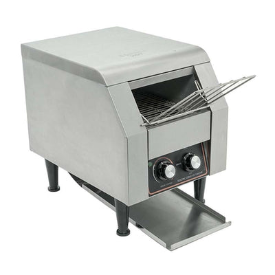 Migsa Est-A-1 Tostador Eléctrico Pan Comercial Bandas Acero Inoxidable 120 Rebanadas 120 V, 12 kg.