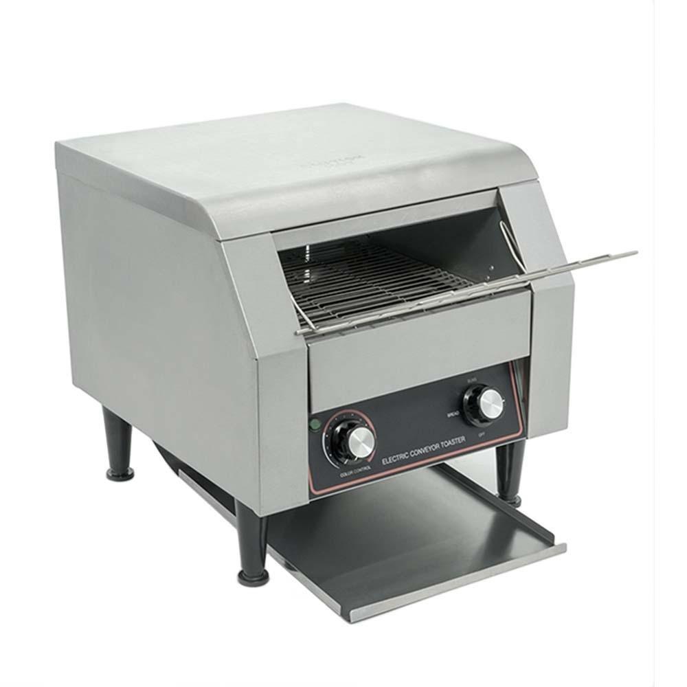 Migsa Est-A-2 Tostador Eléctrico Pan Comercial Bandas Acero Inoxidable 240 Rebanadas 220 V, 14 kg.