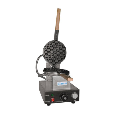 Migsa Hk-Q1 Wafflera De Burbuja Eléctrica Acero Inoxidable Termostato 120 V.